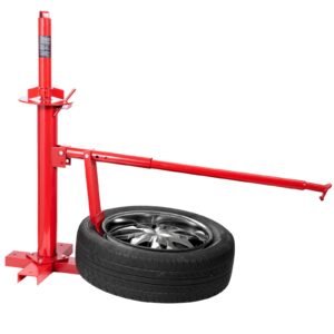manual tire changer, portable hand bead breaker mounting tool for 203 406 mm tires, compatible with car truck trailer, tire mounting machine for home garage small auto shop