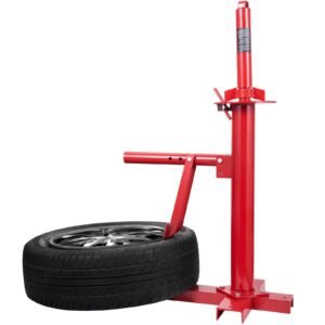 manual tire changer, portable hand bead breaker mounting tool for 203 406 mm tires, compatible with car truck trailer, tire mounting machine for home garage small auto shop