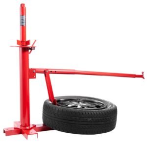 manual tire changer, portable hand bead breaker mounting tool for 203 406 mm tires, compatible with car truck trailer, tire mounting machine for home garage small auto shop
