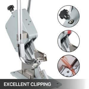 manual u shape sausage clipper clipping machine food clipping maker for sausage packing sealing with 1 box of buckles 5000pcs