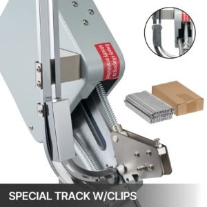 manual u shape sausage clipper clipping machine food clipping maker for sausage packing sealing with 1 box of buckles 5000pcs
