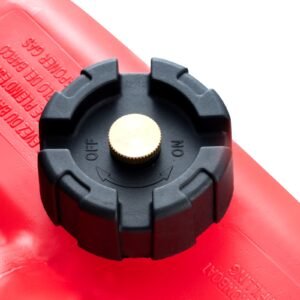 marine tank, 6.34 gallon/24 l marine portable tank outboard marine boat transfer tank with 9.8ft hose, gauge for outboard engine boats, yacht, fishing boat, deck boat, red