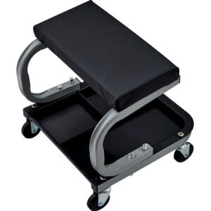 mechanics garage stool 250 lbs mechanic creeper seat under car tool tray