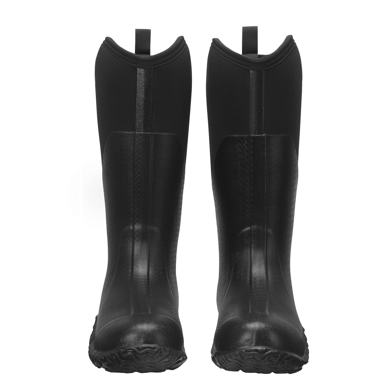 men's rubber boots, protective footwear, waterproof anti slip hunting boots, gardening insulated mud boots, protective footwear, lightweight & durable, for manufacturing, farming, size 12 us