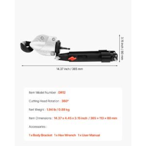 metal shear/cutter drill attachment, sheet metal cutter with 360 degree pivoting head, sharp blades,ideal for 18 ga galvanized steel, 20 ga stainless steel, aluminum plate, plastic, cardboard