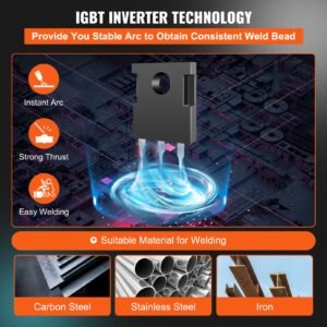 mig welder, 3 in 1 welder welding machine, 270 amp mig lift tig arc welder 110v 220v lift tig welder lift arc welder digital display combo welding machine mma stick igbt dc inverter welder