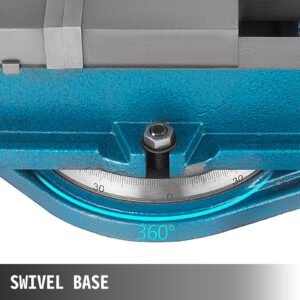 milling vise 4 inch,bench clamp vise high precision clamping,mill vise ductile iron material with 360 degree swiveling base
