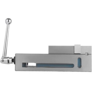 milling vise 4"/100mm,bench clamp vise nodular cast iron material,clamping vise clamping force 19kn max, milling machine vise