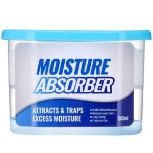 Moisture Absorber Boxes, 10.8 oz Humidity Absorber Boxes(6 Packs), Fragrance Free Dehumidifier Attracts Extra Moisture from Your Bathroom, Closet, and Kitchen