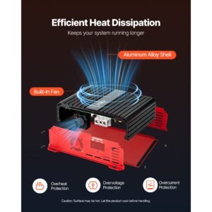 monoblock car amplifier, 2000w rms max, 1/2/4 ohm stable, 1 channel class d car audio amplifier with remote subwoofer level control, low pass filter and bass boost, volume controller included