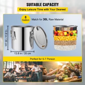 moonshine still stainless steel water alcohol distiller copper tube with circulating pump home brewing kit build in thermometer for diy whisky wine brandy spirits