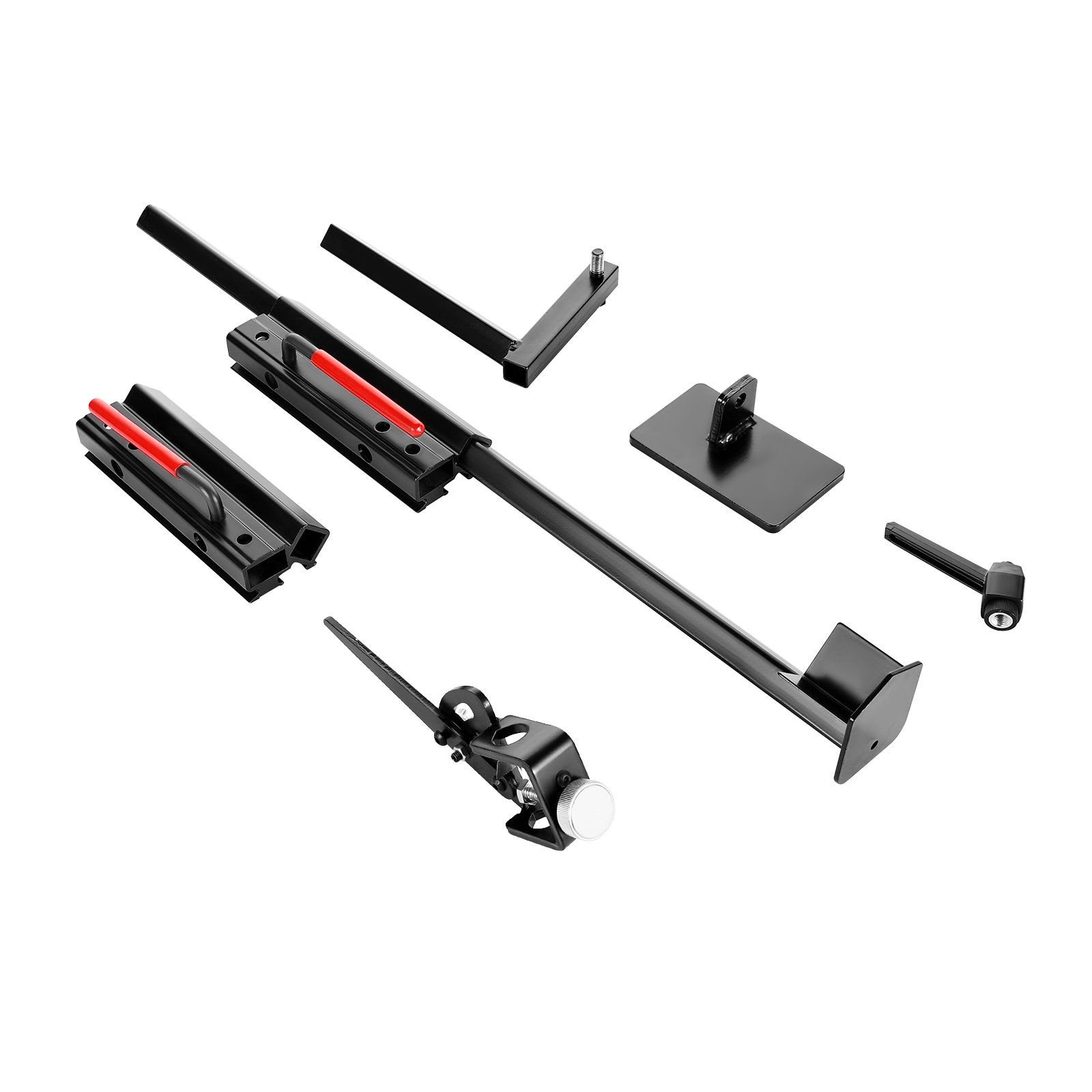 multi grind sharpening system, vari grind pro sharpening jig kit for 6" & 8" bench grinders – with platform, long support arm & fingernail gouge jig, for chisels, woodturning, plane irons
