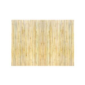 natural rolled bamboo fence, eco friendly bamboo privacy fence 4 ft h x 6 ft l x 0.75 in d. , decorative bamboo privacy screen for garden, backyard, balcony, patio, pool side