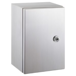 NEMA Stainless Steel Enclosure, 16 x 12 x 8'' NEMA 4X Steel Electrical Box, IP66 Waterproof & Dustproof, Outdoor/Indoor Electrical Junction Box, with Mounting Plate