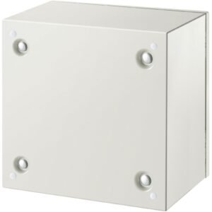nema steel enclosure, 12 x 12 x 8'' nema 4x steel electrical box, ip66 waterproof & dustproof, outdoor/indoor electrical junction box, with mounting plate