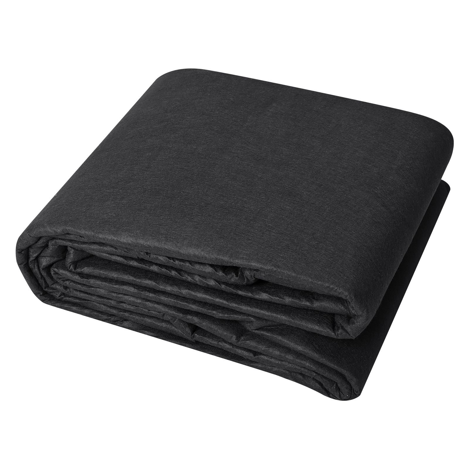 non woven geotextile fabric under gravel, 10x100ft 8oz driveway fabric landscape fabric, heavy duty weed barrier fabric, ground cover weed control fabric, french drains drainage fabric, black