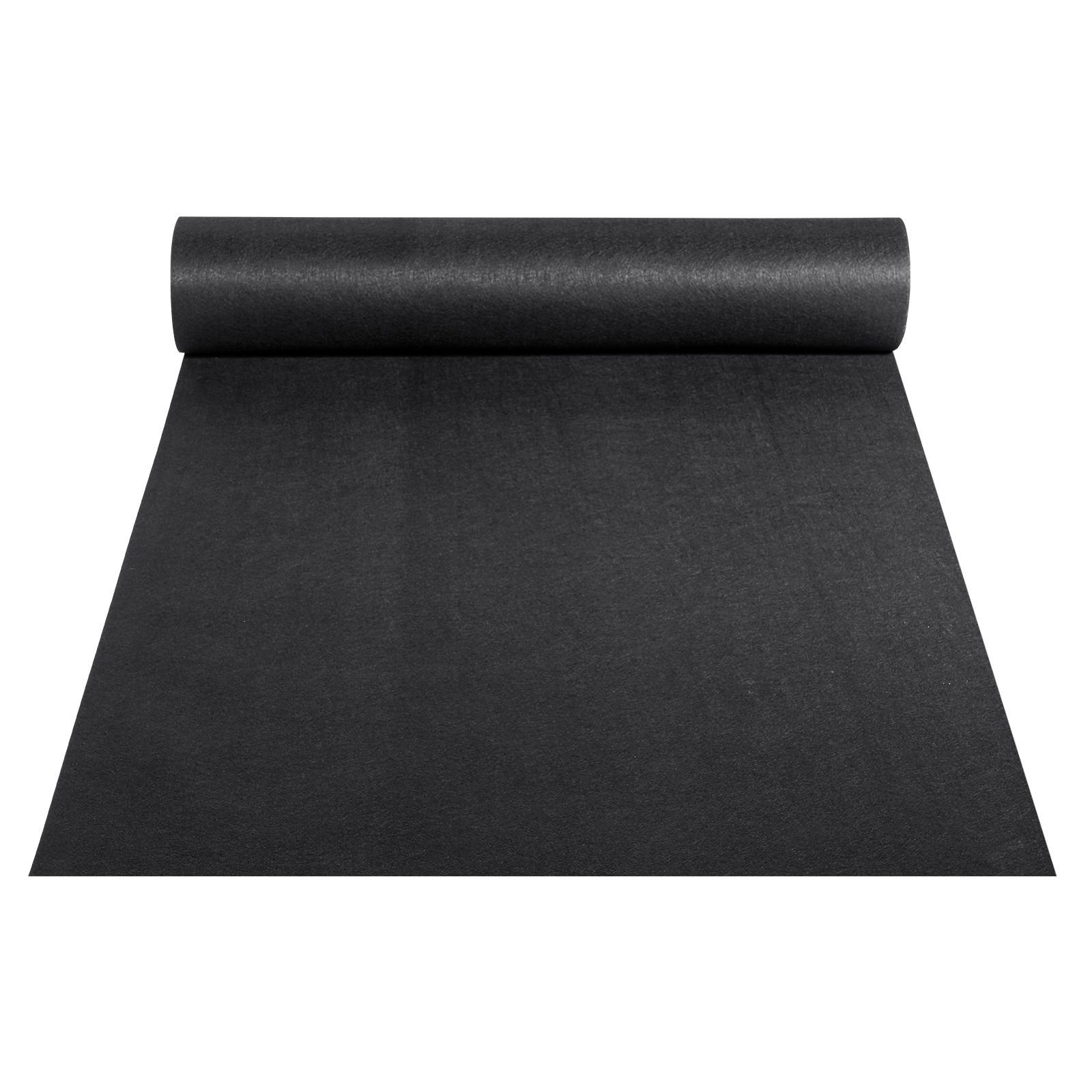 non woven geotextile fabric under gravel, 4x100ft 8oz driveway fabric landscape fabric, heavy duty weed barrier fabric, ground cover weed control fabric, french drains drainage fabric, black