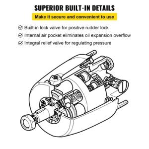 outboard hydraulic steering pump helm 300 hp hydraulic pump hh5271 3 for cruisers runabouts boats