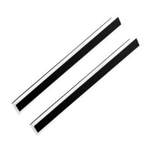 Outdoor Wall Lights, 2 Pack, 39.4 Inch Long RGB Modern Exterior Wall Sconce Light Fixtures, 2700K-6000K, IP65 Waterproof Anti-Rust, Dimmable Outside Wall Mount Lighting, for House Porch Garage