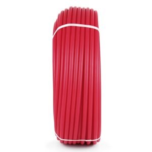 oxygen barrier pex tubing 1/2 inch x 500 feet tube coil evoh pex b pipe for residential commercial radiant floor heating pex pipe (1/2" o2 barrier, 500ft/red)