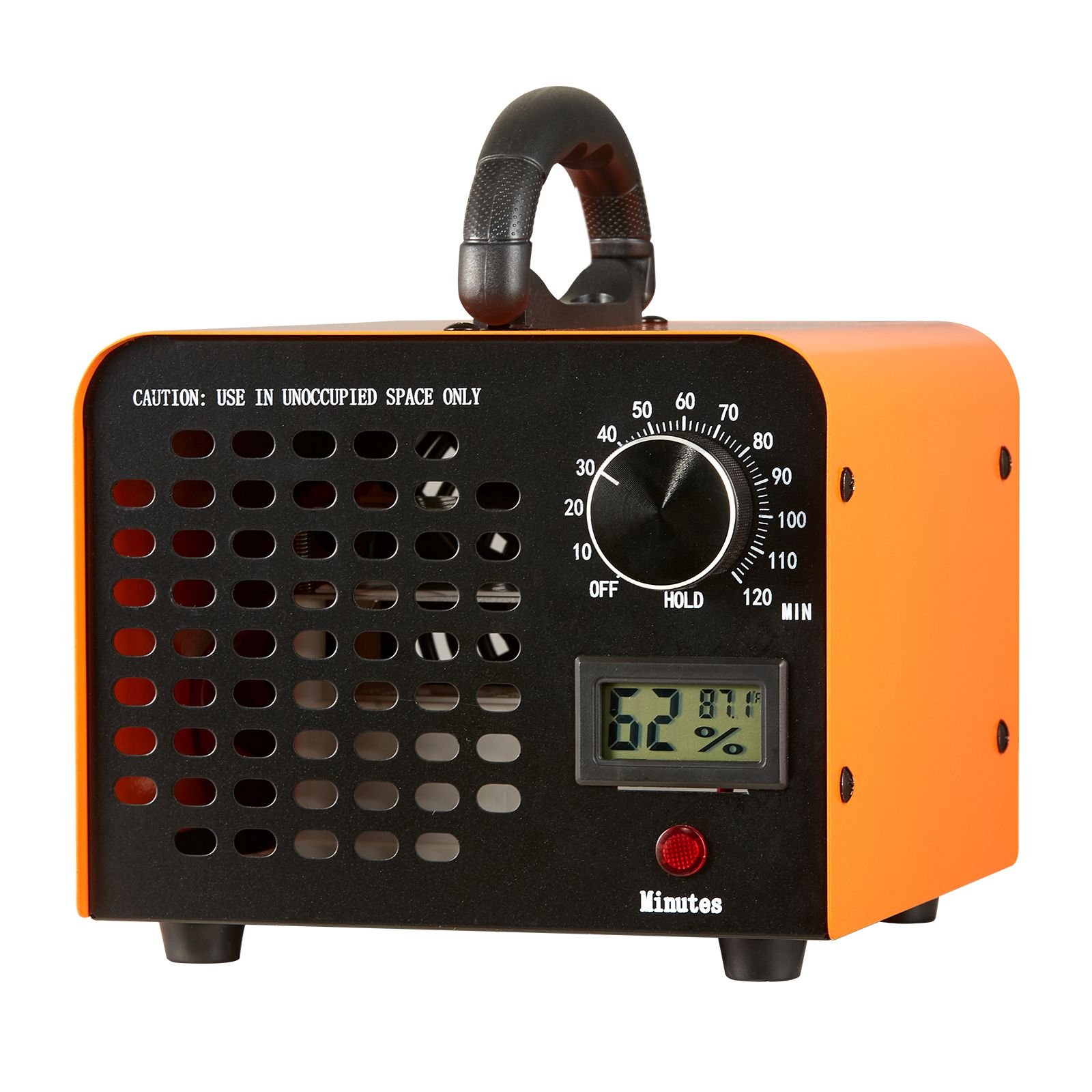 ozone generator, 12000mg/h ozone machine remover, high capacity commercial/industrial ozone generator machine, home air ionizers deodorizer with 0 120 min time setting for rooms, cars, pets