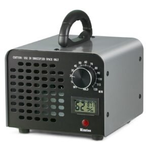 Ozone Generator, 36000mg/h Ozone Machine Odor Remover, High Capacity Commercial/Industrial Ozone Generator Machine, Home Air Ionizers Deodorizer with 0-120 min Time Setting for Rooms, Cars, Pets