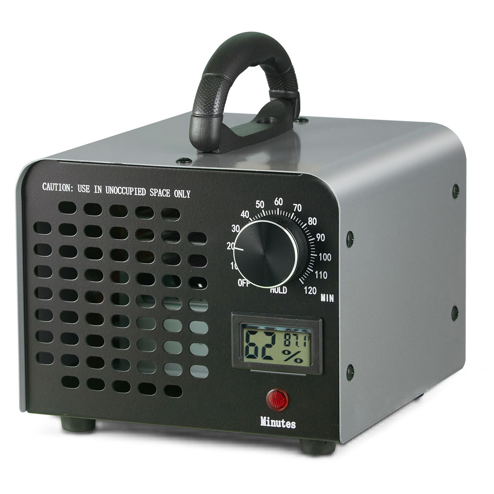 ozone generator, 36000mg/h ozone machine odor remover, high capacity commercial/industrial ozone generator machine, home air ionizers deodorizer with 0 120 min time setting for rooms, cars, pets