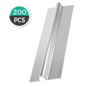 PEX Heat Transfer Plates, 200 pcs Box Radiant Heat Transfer Plates, 2ft Aluminum PEX Heat Transfer Plates, 1/2 inch Heat Transfer Plates Designed for PEX Tubing