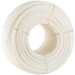 PEX Pipe, 1 Inch x 500 FT PEX Tubing, Non Oxygen Barrier White PEX-B Pipe, Flexible PEX Water Line for RV Sewer Hose, Plumbing, Radiant Heating