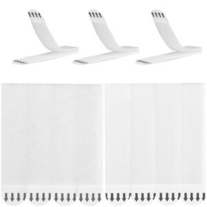 Picture Hanging Strips, 34 Pairs, Large Picture Hangers with Removable Adhesive, Hook & Loop Strips, Wall Hanging Strips for Damage Free Picture Hanger, Mounting of Photos, Frames, Wall Decor