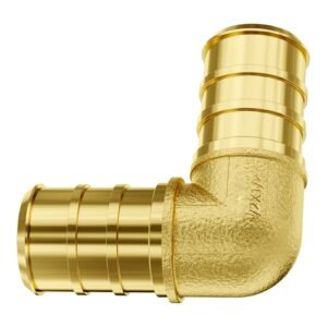pipe fittings, 1/2" 50pcs brass pipe fittings, clamp style elbows pipe connector brass air fittings, heavy duty plumbing fittings tube adapter for heating/shower systems, outdoor water pipes