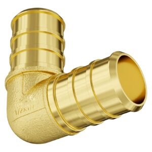 pipe fittings, 1/2" 50pcs brass pipe fittings, clamp style elbows pipe connector brass air fittings, heavy duty plumbing fittings tube adapter for heating/shower systems, outdoor water pipes