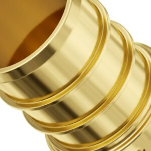 pipe fittings, 1/2" 50pcs brass pipe fittings, clamp style straight through pipe connector brass air fittings, heavy duty plumbing fittings tube adapter for heating/shower systems,water pipes