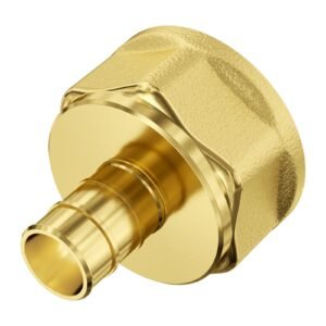 pipe fittings, 3/4" 12pcs brass pipe fittings, clamp style 3/4 npt pipe connector brass air fittings, heavy duty plumbing fittings npt adapter for heating/shower systems, water pipes