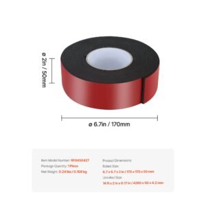 pipe insulation wrap, 14 ft x 2 inch pipe insulation foam tape, self adhesive water pipes insulated foam wrap for winter freeze protection, heat & cold resistant for outdoor indoor use