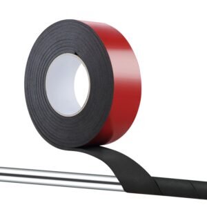 pipe insulation wrap, 14 ft x 2 inch pipe insulation foam tape, self adhesive water pipes insulated foam wrap for winter freeze protection, heat & cold resistant for outdoor indoor use