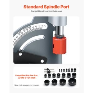 pipe notcher, tubing notcher for 1/2 to 2 inch pipes, pipe & tube notcher with 0 to 60° adjustable angle for metal, pvc, wood pipes, ideal for repair shops, home projects, metalworking