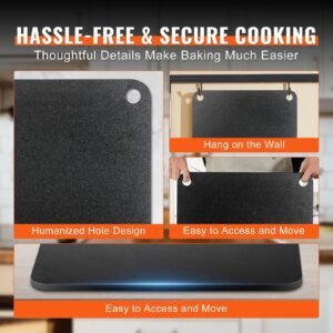 pizza steel, 16" x 14.5" x 1/4" pizza steel plate for oven, pre seasoned carbon steel pizza baking stone with 20x higher conductivity, heavy duty pizza pan for outdoor grill, indoor oven