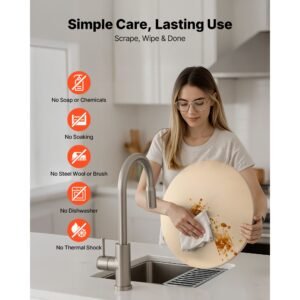 pizza stone 16 in round pizza stone 067 thick extra large baking stone with rack stand 1450 fahrenheit heat resistant cooking stones for kitchen oven baking pizzas bbq grill 4.jpg