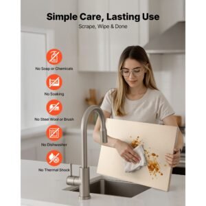 pizza stone, 20 x 14 x 0.6 in rectangular cordierite pizza stone, 1450fahrenheit heat resistant cook stone, extra large baking stone with metal peel, scraper, for kitchen bake oven, bbq grill