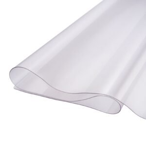 plastic table cover, 24 x 48 inch 1.5 mm thick frosted table protector, rectangle pvc desk mat, waterproof & easy cleaning desk pad tablecloth, for office dresser dining room table night stand
