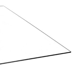 plexiglass acrylic sheets, 2 pack plastic sheet, 24 x 48 inch 1/8 inch thick clear plastic cast transparent glass for crafting projects, replacement picture frame glass, diy display, easy to cut