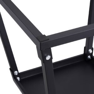 plyometric jump boxes, 12/18/24 inch plyo box, platform and jumping agility box, anti slip fitness exercise step up box set for home gym training, conditioning strength training, black