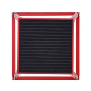 plyometric jump boxes, 12/18/24/30 inch plyo box, platform and jumping agility box, anti slip fitness exercise step up box set for home gym training, conditioning strength training, red