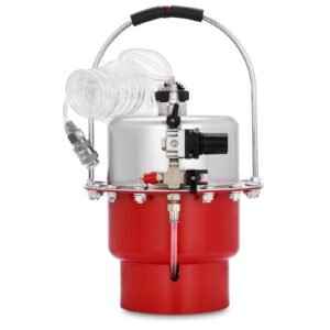 pneumatic air pressure bleeder tool kit brake bleeding garage workshop mechanics