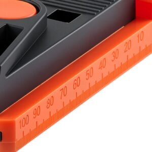 pocket hole jig kit, 1/2 to 1 1/2 in adjustable, mini jig pocket hole system with step drill, hex wrench, drill stop ring, square drive bit, and screws, reinforced nylon frame, for woodworking