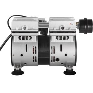 pond aerator, 550w power, 5.2cfm for up to 3 acre 50' lake, pond aeration kit includes 3/4 hp compressor & timer & valves, air compressor for deep water oxygen circulation, for pond, lake