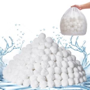 pool filter balls for sand filter 46 lbs filter balls replace pool filter sand reusable polyester fiber filter media balls with wash bag for swimming pool above ground pool aquarium tank 5.jpg