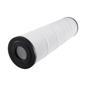 pool filter cartridge, 4x 105 sq. ft, spa hot tub filter cartridge replacement, compatible with pentair ccp420, pleatco pcc80 pak4l, secure for kids & pet, easy to clean
