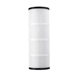 pool filter cartridge, 4x 80 sq. ft, spa hot tub filter cartridge replacement, compatible with pentair ccp320, pleatco pcc80 pak4, secure for kids & pet, easy to clean